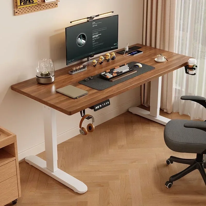 

Single Motor Smart Electric Lift Computer Table Home Sit Desk Liftable Height Portable Folding Table Study Tables Lift Up Table