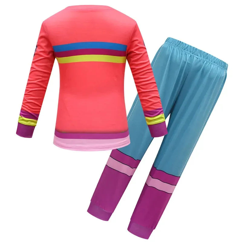 

2025 aaa, чехлы для детей, детская пижама, рубашка с длинными рукавами, брюки, платье, костюм на Хэллоуин для мальчиков и девочек