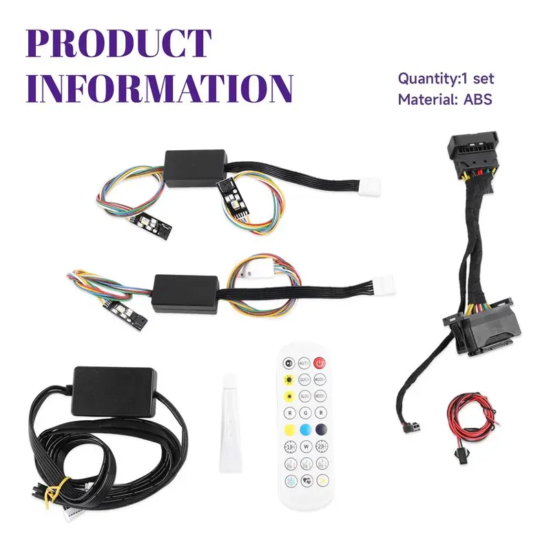 ABKJ-LED Multicolor RGBW Daytime Running Light Module DRL Board For BMW F32 F33 F36 4 Series F82 Pre-LCI 2013- 2016 Rgb