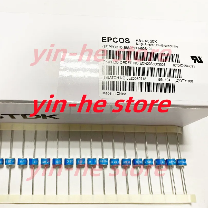 20PCS B88069X1490S102  Solid discharge tube A81-A500X,B88069X1490S102,B88069X1490T50