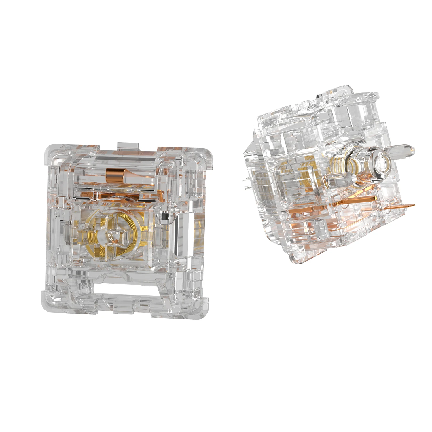 Everglide EG Aqua King V3 Water King Linear Switch 5pin RGB 37g 55g 62g 67g MX Switches For Mechanical Keyboard Clear Body GMK67