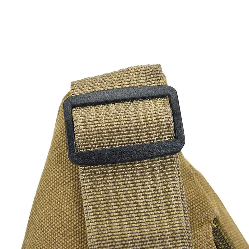 بلون جديد قماش الخصر حقيبة الرجال المرأة المألوف سعة كبيرة حقيبة الهاتف المحمول متعددة الوظائف قطري حقيبة كروس #4