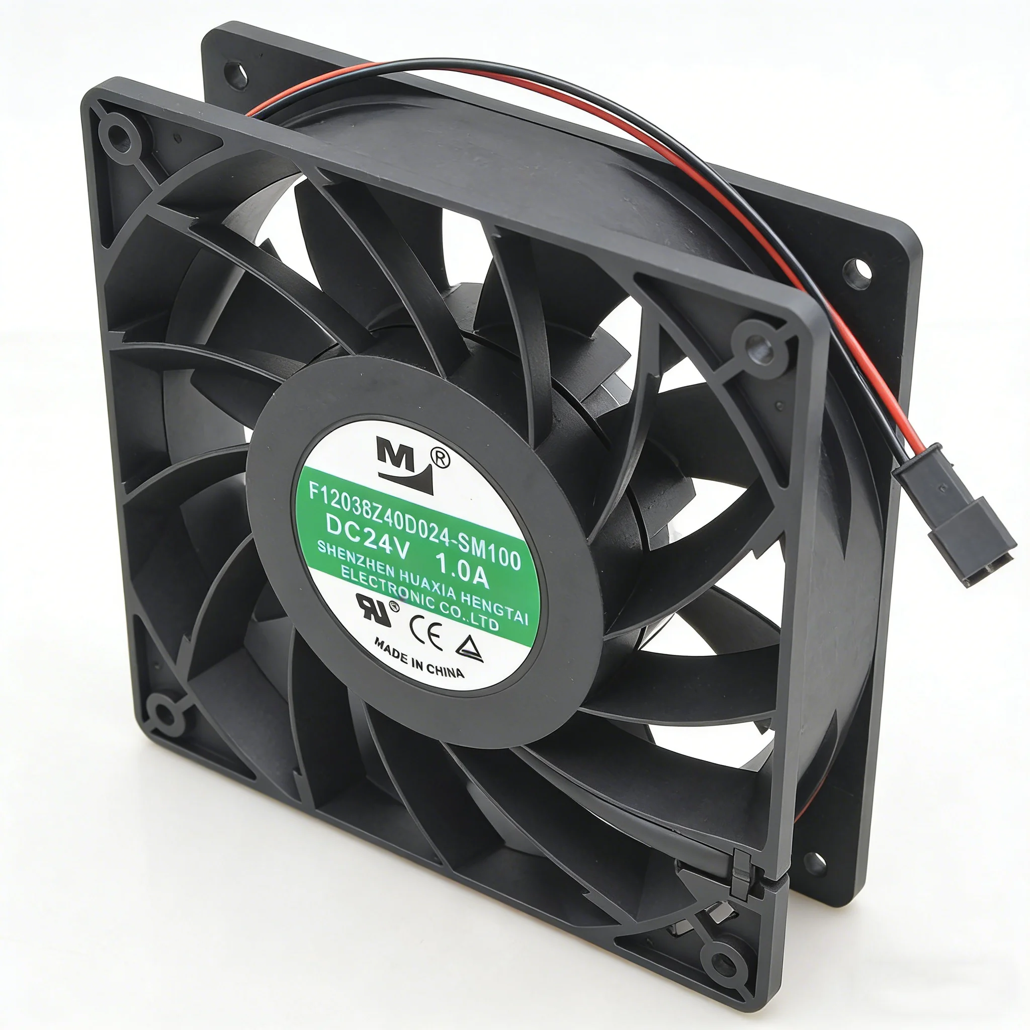 

Вентилятор осевой 12038 DC, 12 см, бесщеточный, F12038Z40D024-SM100, 24В 1.0А