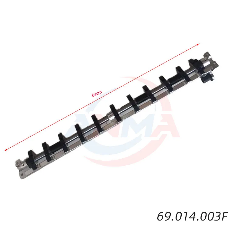Gripper Bar 69.014.003F For GTO52 Offset Printing Machine Parts length 630mm