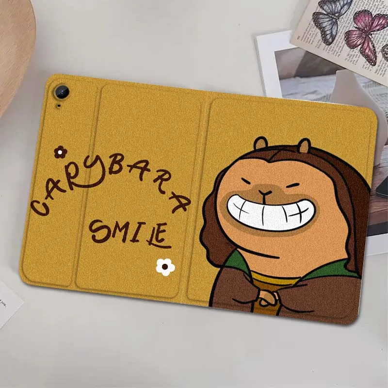 Милая мультяшная капибара для Samsung Galaxy Tab A A A7 A8 A9 A11 S6 S11 10,1 10,4 10,5 дюймов Lite Plus чехол для планшета