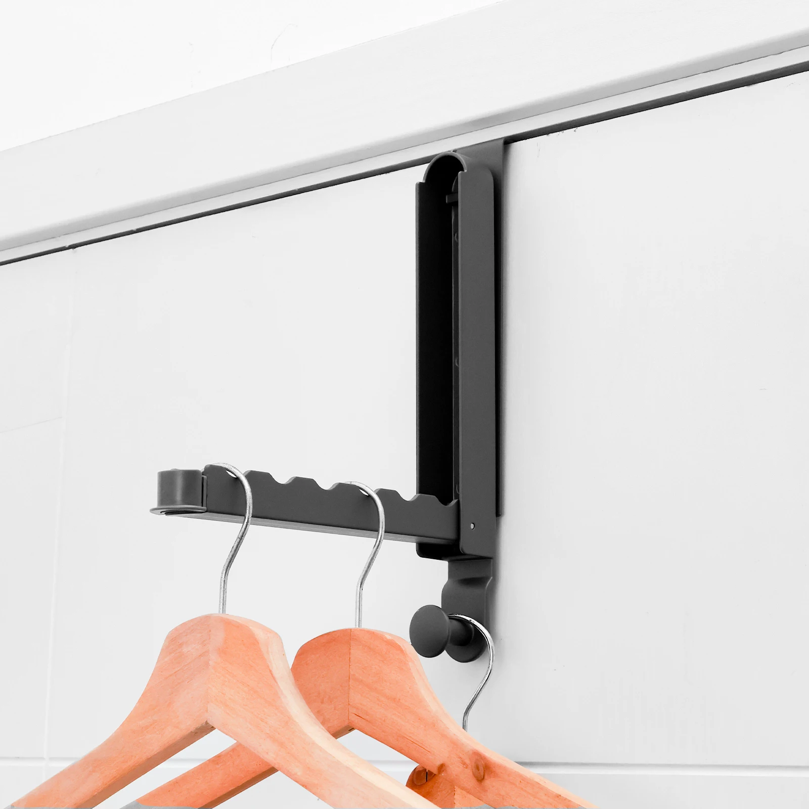 

Over Door Hanger Retractable Over Door Hook Collapsible Over Door Clothes Laundry Drying Rack Space Saving Over Door Organizer