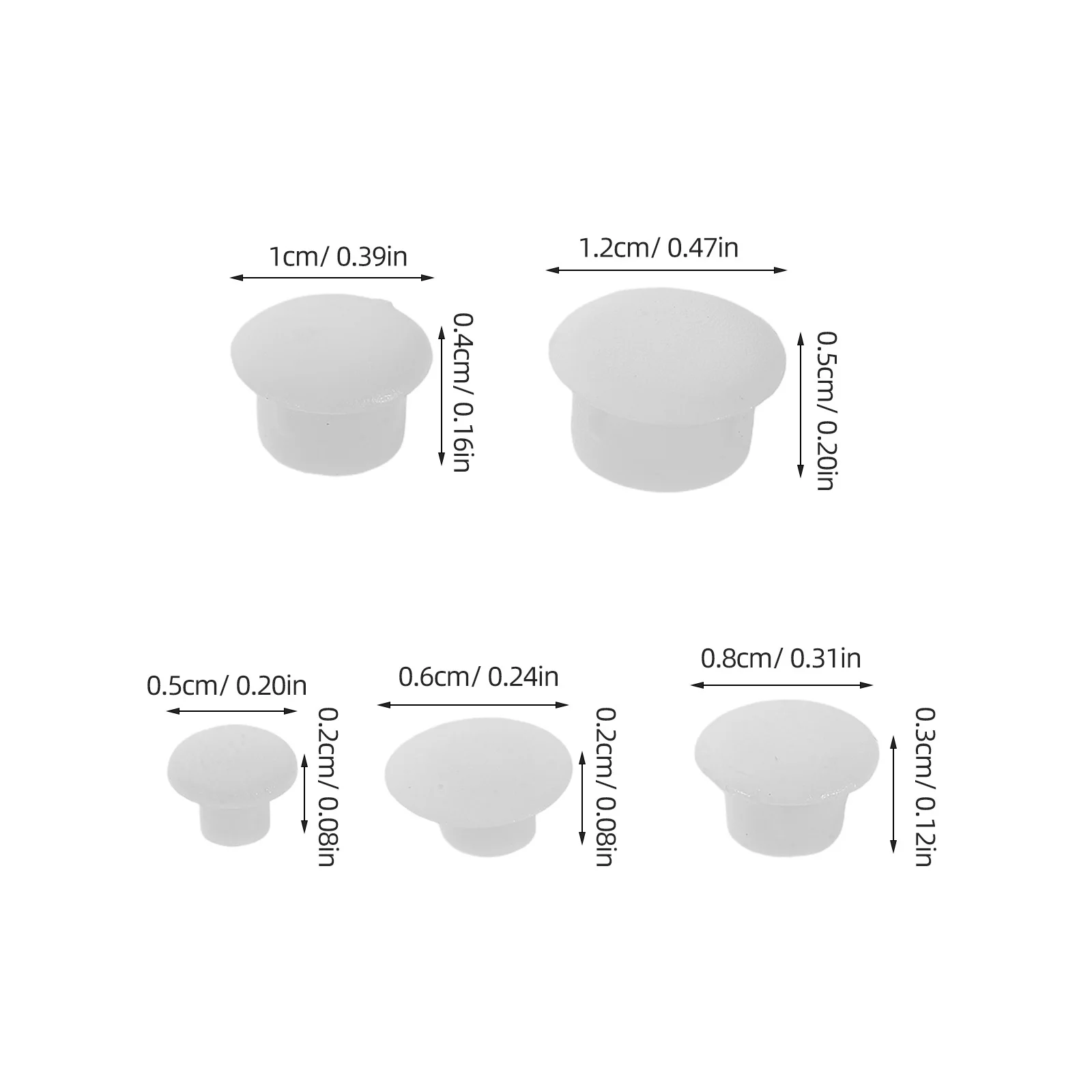 150 قطعة من البلاستيك ثقب المسمار المقابس قبعات بلاستيكية مستديرة خزانة أثاث مكتب الجرف خزانة المسمار يغطي التوصيل عدة