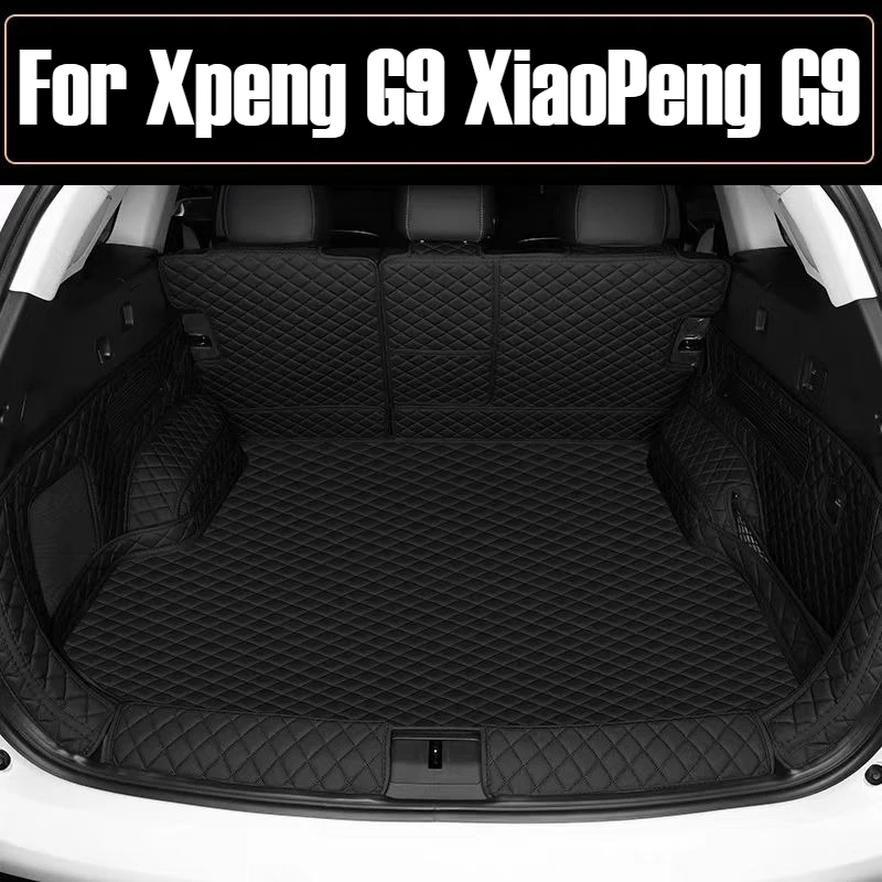

Автомобильные аксессуары для Xpeng G9 XiaoPeng G9 2023 2024 2025 коврики в багажник водонепроницаемые авто багажник автомобильные индивидуальные защитные накладки для интерьера