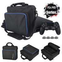 Bolsa de viaje para sistema de juegos PS4 Pro, funda de lona, bolsa de transporte para el hombro, bolso para consola PS4 Pro y accesorios