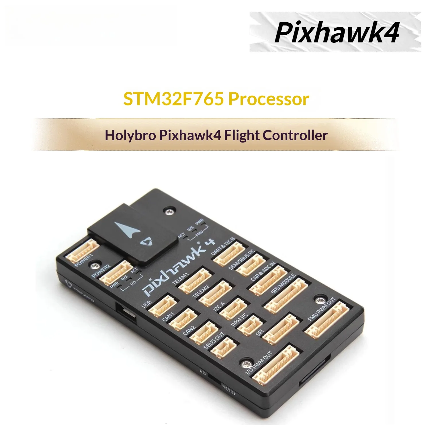Holybro Pixhawk4 Flight Controller PX4 Open Source Autopilot For Multirotor Fixed‑Wing Drone Optional Power Module M9N M10N GPS
