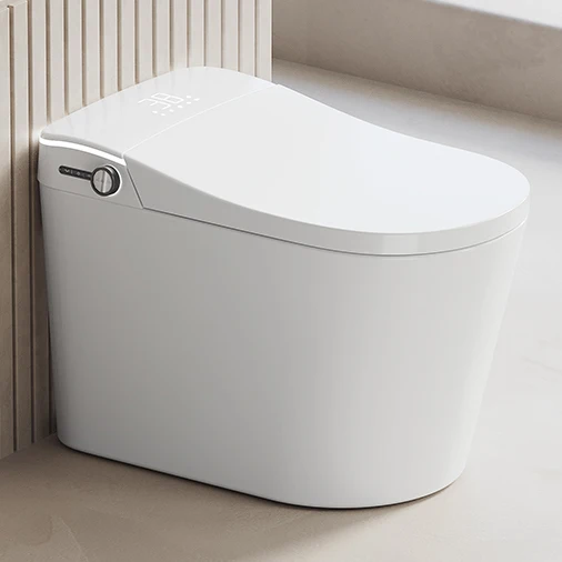 WC high-end good quality new arrival intelligent sanitary ware toilet bathroom ceramic floor mounted automatic smart toilet