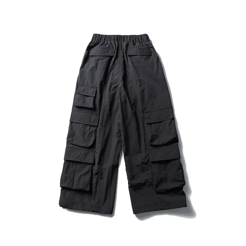 Men's high quality ultra-loose lightweight outdoor function paratrooper pants
