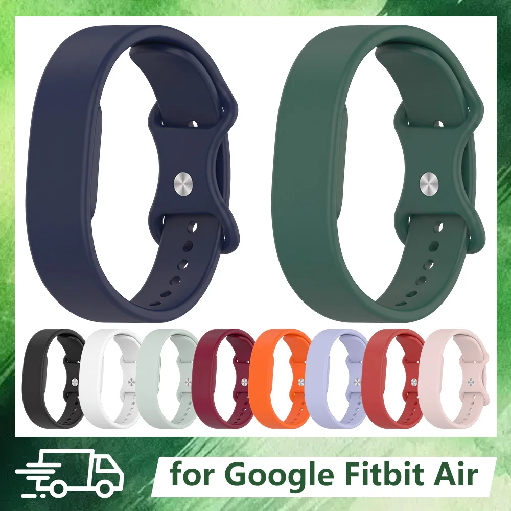 Soft Silicone Strap For Google Fitbit AIR Belt Adjustable Replacement Bracelet Correa Wristband For Fitbit Air Bands Accessories