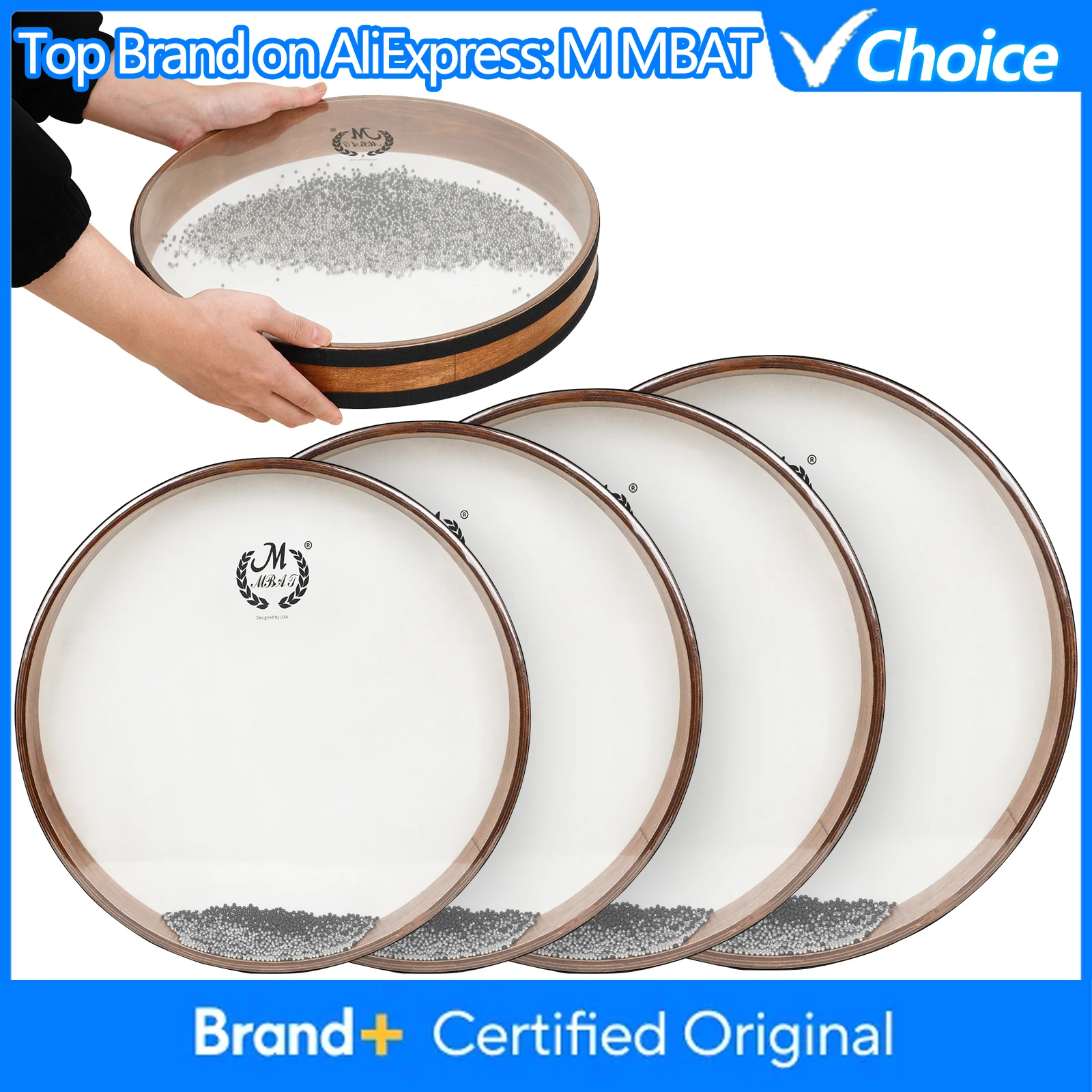 Musical Instrument All - M MBAT Ocean Drum Waves Sound