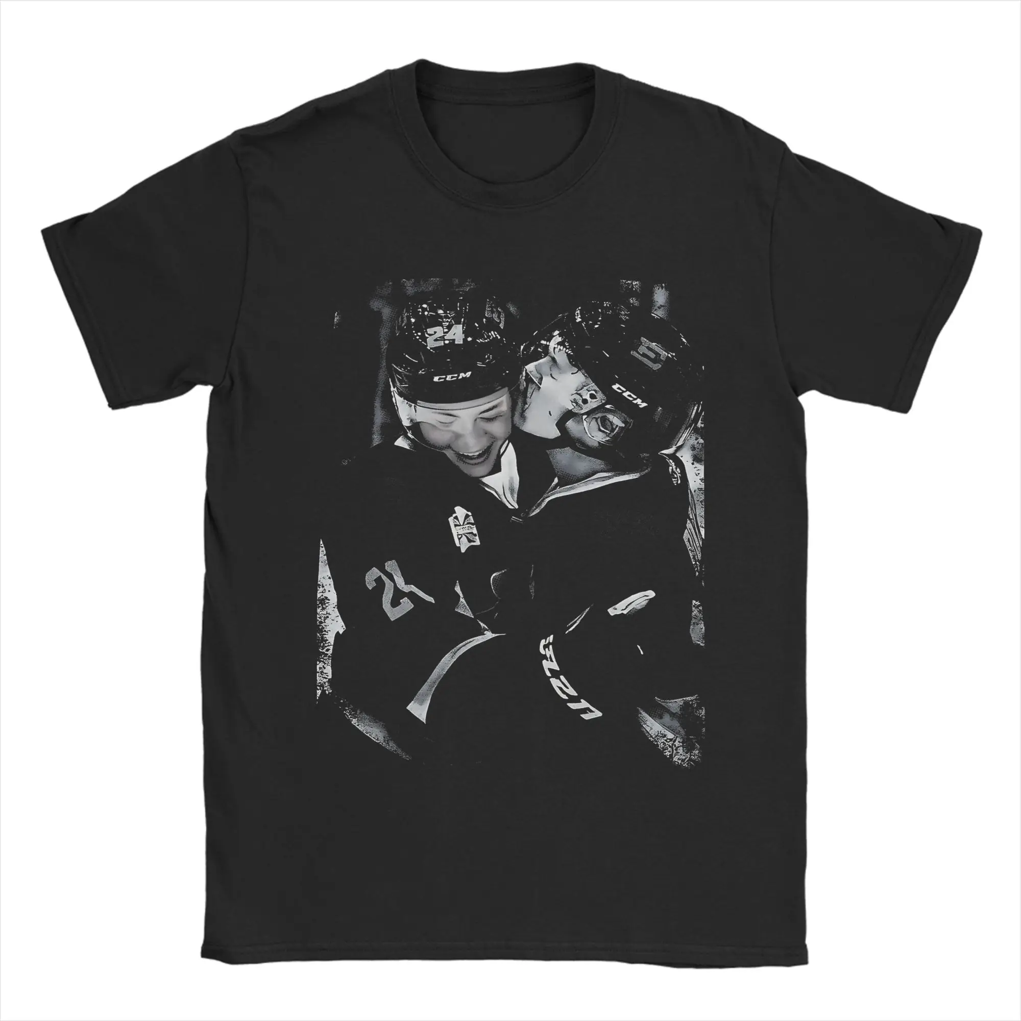 Bootleg Heated Rivalry Hollander Rozanov Hockey Romance T Shirt for Men 100% Cotton Funny T-Shirt Crewneck  Tee Shirt Clothing