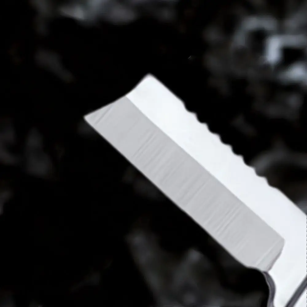 

Stainless Steel Portable Sharp Cutter with Keychain Square Head Mini Folding Cutter Corrosion-resistant High Hardness