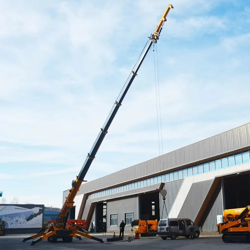 Customized Crane 10 Ton 12 T 12t 25m Hydraulic Telescopic Boom Diesel Spider Crane