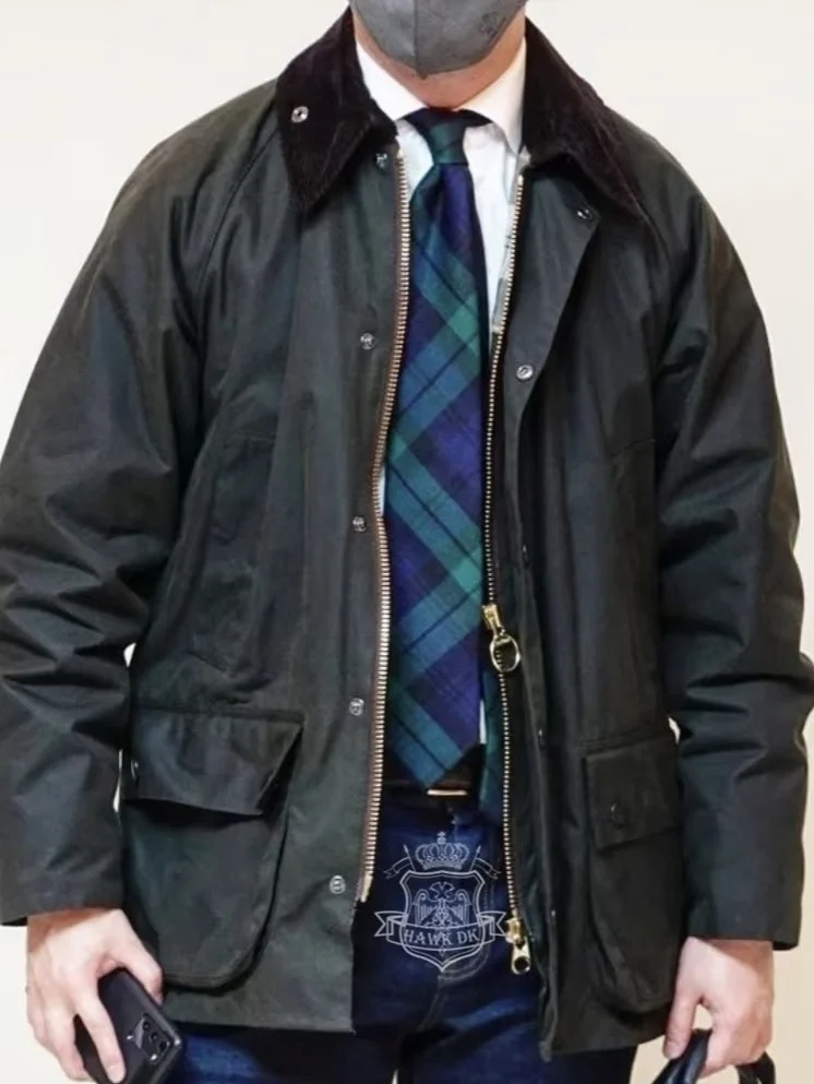 سترة Bedale Oil Wax للرجال والنساء بنفس السترة #5