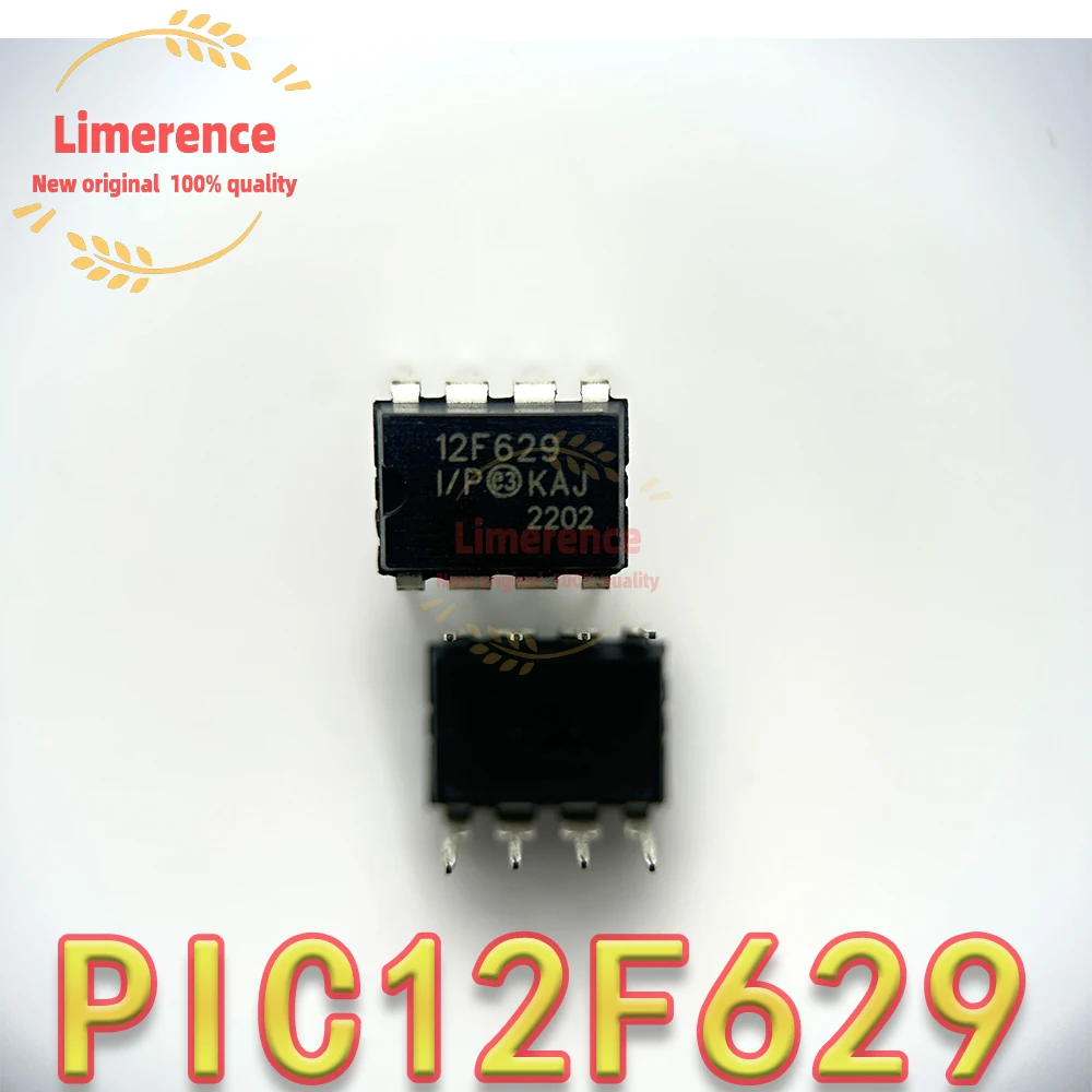 5PCS 12F629 12F675 DIP8 PIC12F629-I/P PIC12F675-I/P PIC12F629 PIC12F675 DIP-8 New and Original IC Chipset