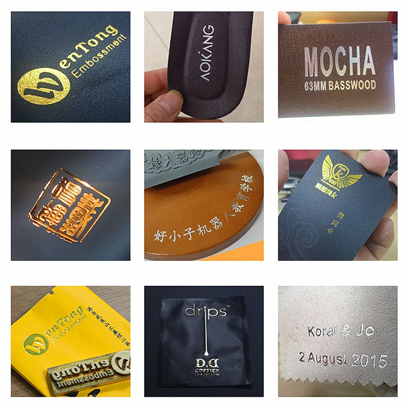 Hot Stamping Foil Paper, Leather Heat Transfer, Laminating Napkin Gilding, PVC Business Card Emboss for Embosing Bronzing,