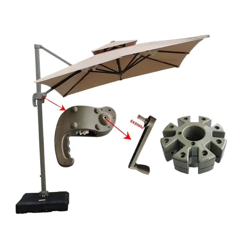 

Garden Umbrella Roman Umbrella Accessories Shaking Hand