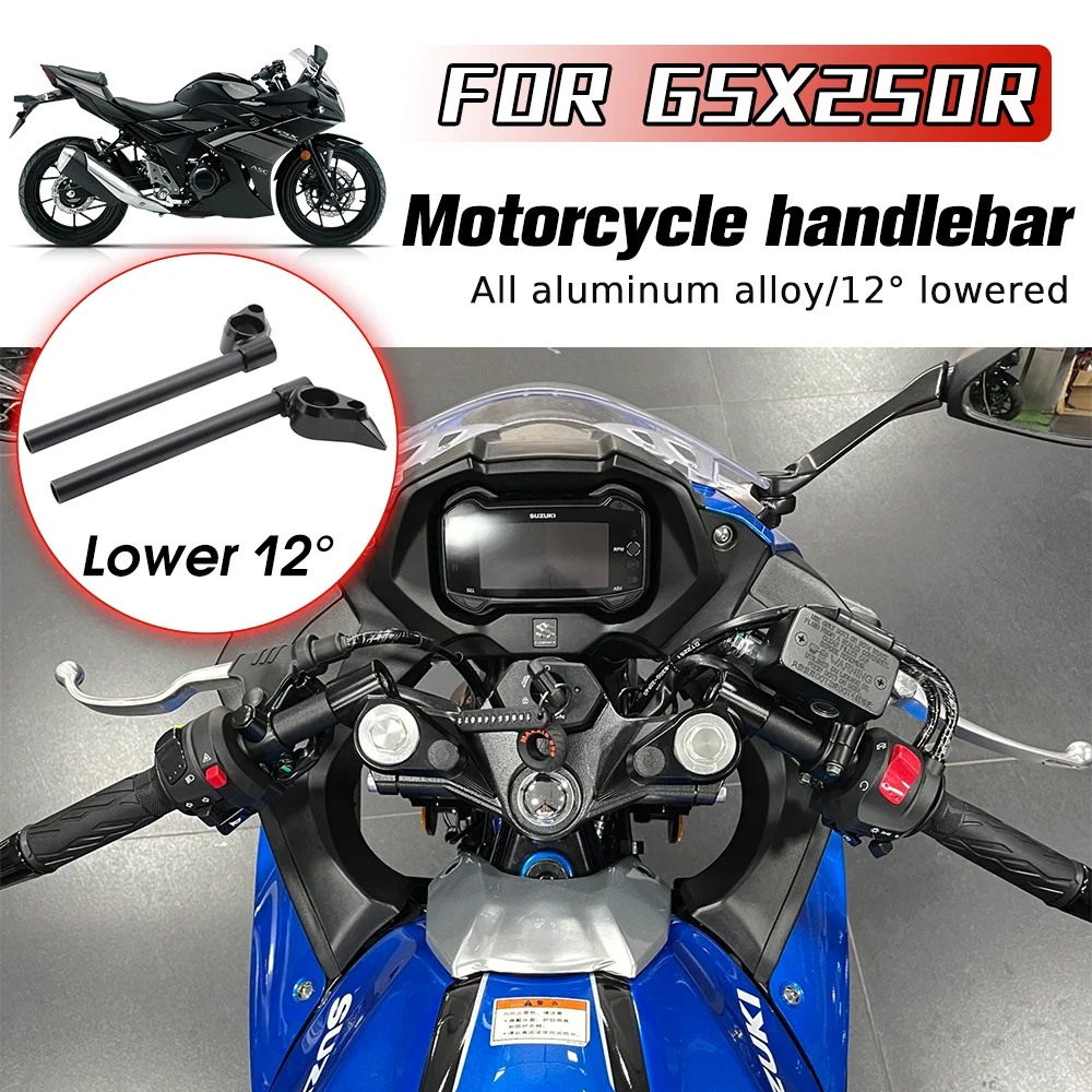 

Motorcycle Handle Bar System Lower Sport Kit CNC Fork Tube Clip Handlebars lower for Suzuki GSX250R GSX250 GSX 250R 250 R