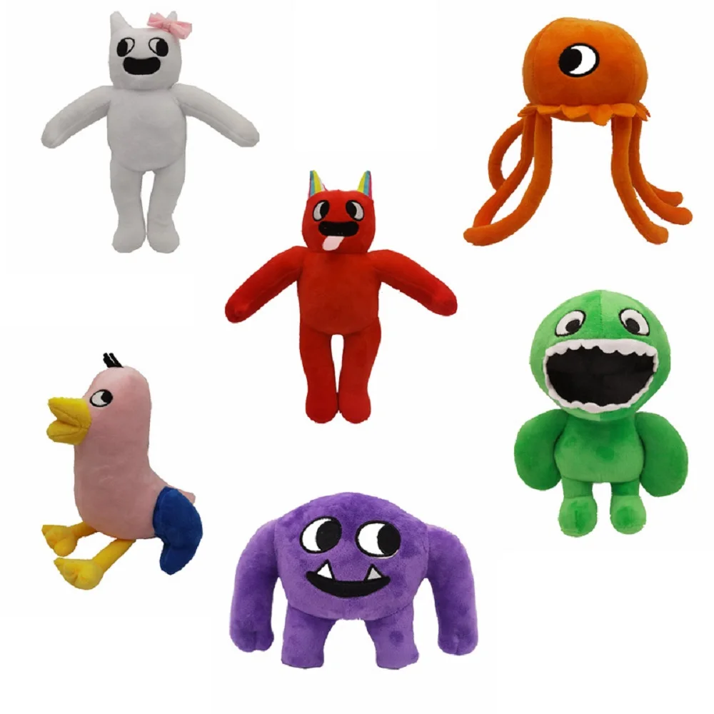 

6pcs Garten of Banban Plush For Kids Toys