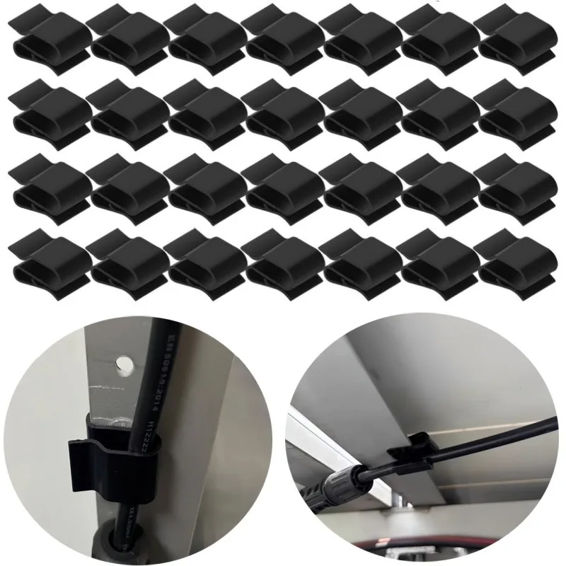 20/50Pcs Black Sola…