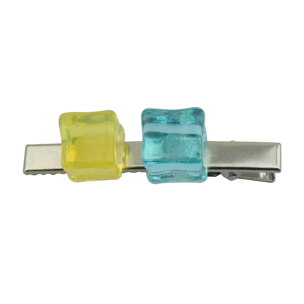 Bocchi the Rock Hitori Gotoh épingle à cheveux carrée Anime bleu et jaune cheveux Cosplay accessoire accessoires filles femmes Cosplay Festival cadeau