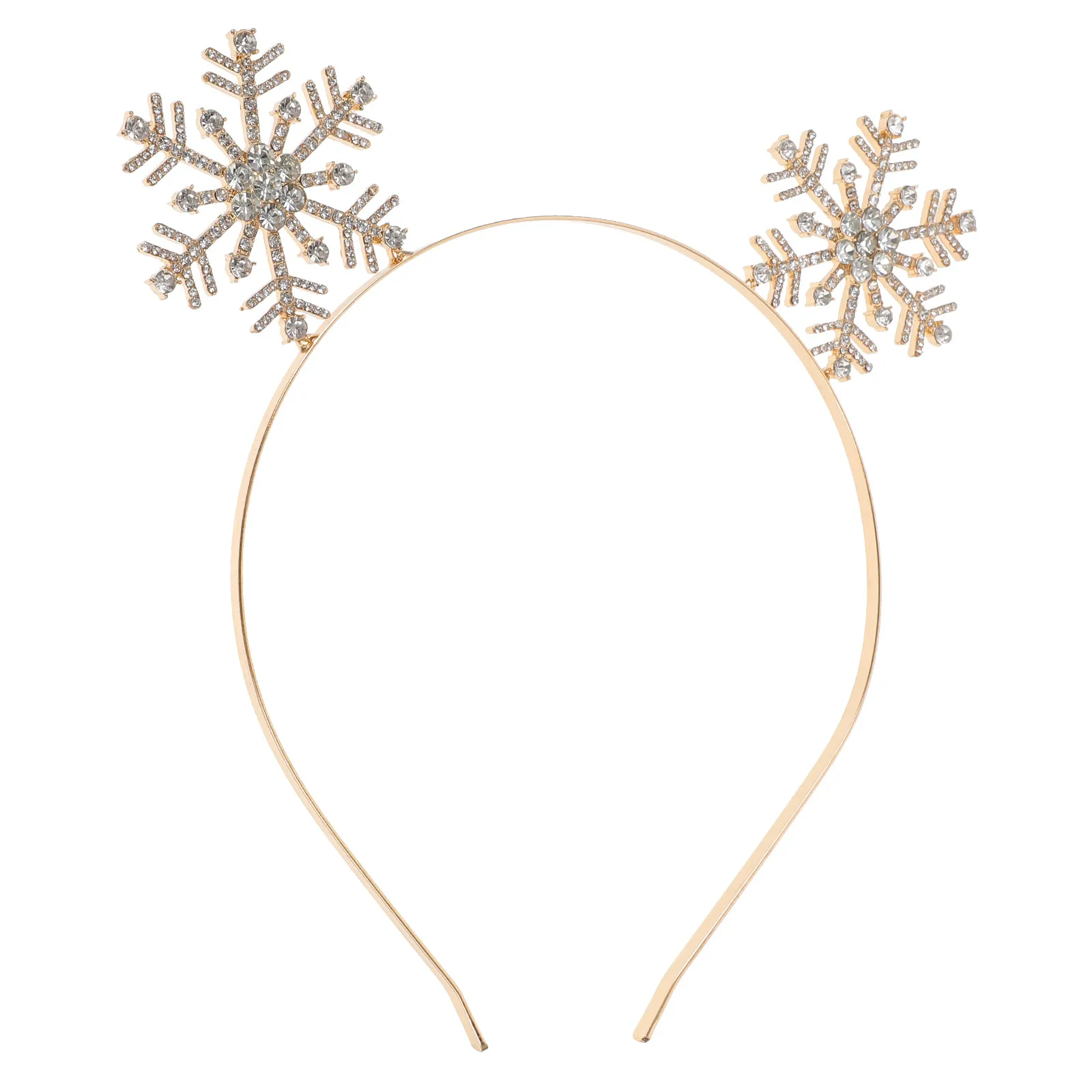 

Повязка на голову Snowlake, универсальная блестящая повязка для волос для рождественских праздников, вечеринок, дней рождения, карнавалов, женская модная повязка на голову