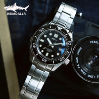 Heimdallr Watch For Men MM300 Sumo SBDX 300M Waterproof Sapphire Crystal Glass C3 Luminous Black Dial NH35 Automatic Movement