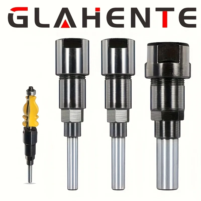 

‌ Удлинительная фреза с хвостовиком 1/4 дюйма, 8 мм — адаптер с ручкой 1/2 дюйма для машин для резьбы, триммеров для кромок и насадок для фрез ‌