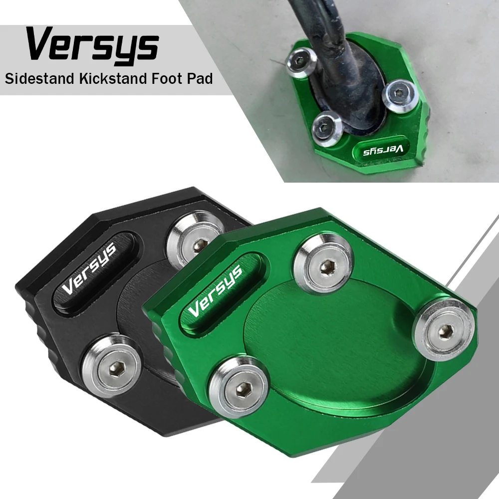 

Motorcycle CNC Side Stand Enlarge Kickstand Extension For Kawasaki VERSYS Versys1000 Versys 1000 2012-2014 Versys650 2007-2009