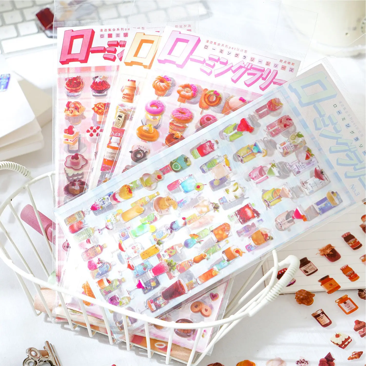 20sets/1lot Kawaii Stationery Stickers  Roaming Rally Diary Planner Decorative Stickers Scrapbooking