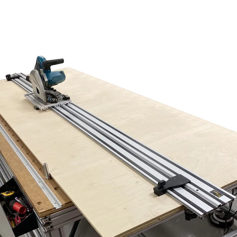 4-10 inch electric circular saw rail saw rail t-track general purpose wood board tile cutting woodworking tools