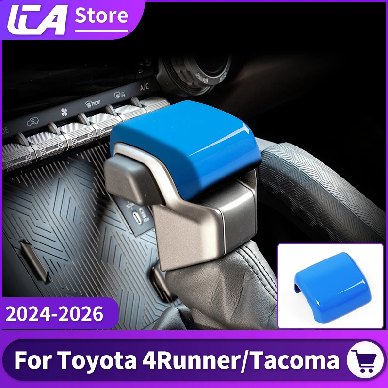 

For Toyota 2024 2025 2026 4Runner Tacoma Gear Head Cover Decorative sticker Interior Protection Accessories Car Styling Upgrade