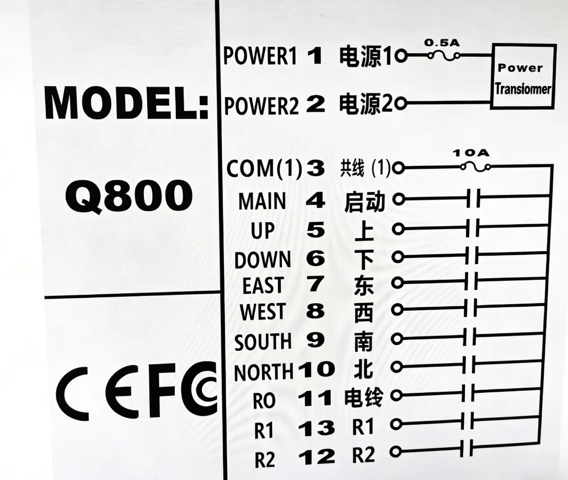 New Q800 8 Keys Single Speed Industrial Wireless Radio Crane Remote Control Switches Hoist Track Crane Lift Controller view 6