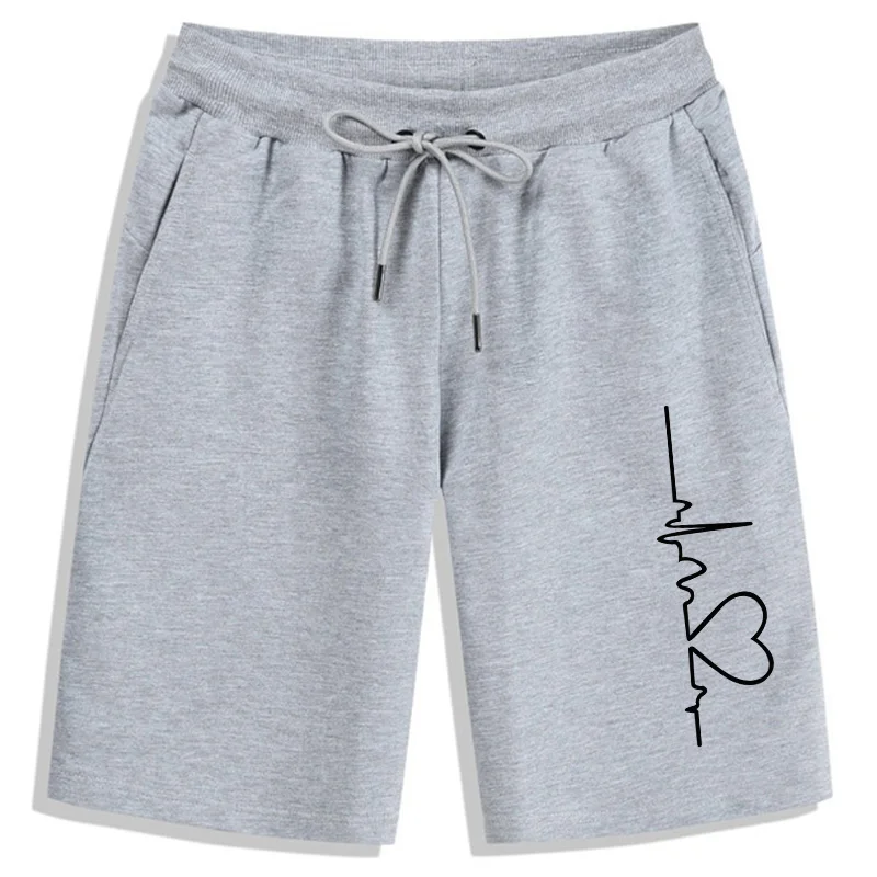 New Fashion Summer Mens Casual Shorts Pants Loose Cotton Movement Dry Quickly Fitness Shorts S-4XL