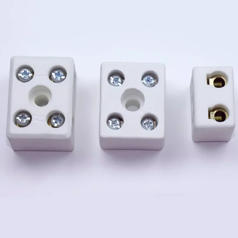 High temperature resistant ceramic terminal block, electric furnace heat-resistant connector, multiple in multiple out terminal