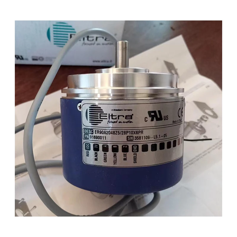 

Eltra- New & Original Made in Italy PLC Encoder Cheap Incremental Rotary Encoder EH88PE1024Z528L30X3PR2