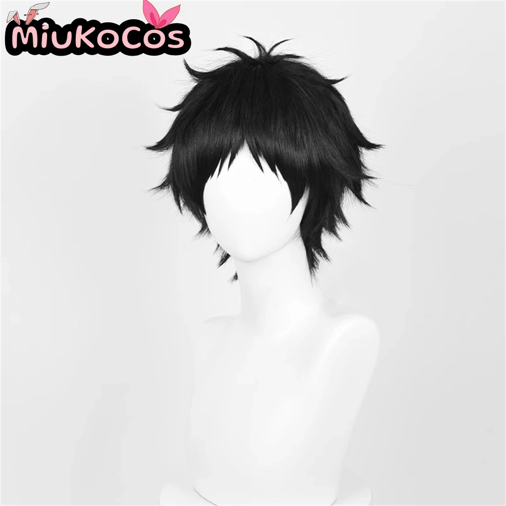 IN STOCK Keiji Akaashi Cosplay Wig MiukoCosplay Anime Haikyu!! Cosplay 2