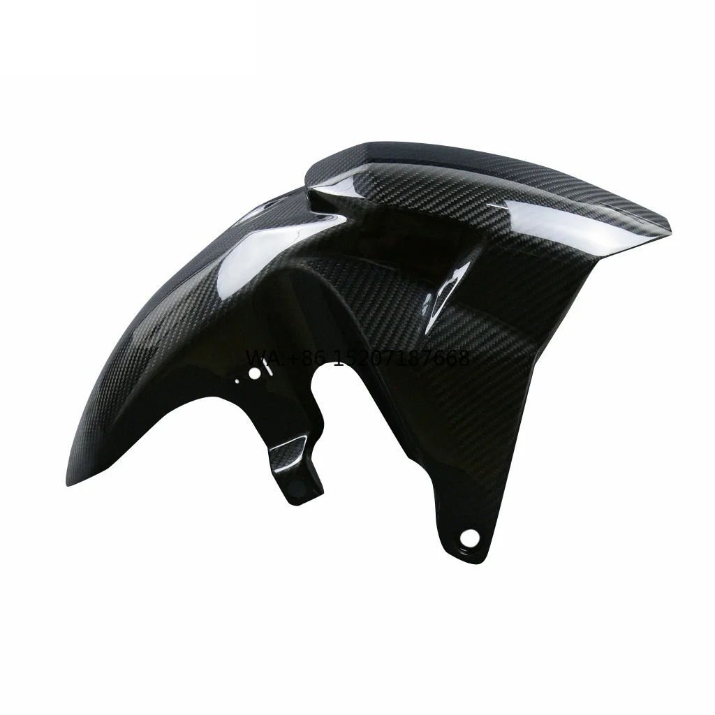 

3K сухое углеродное волокно мотоциклетное переднее крыло Hugger брызговик для Honda XADV 750 2017 2018 2019
