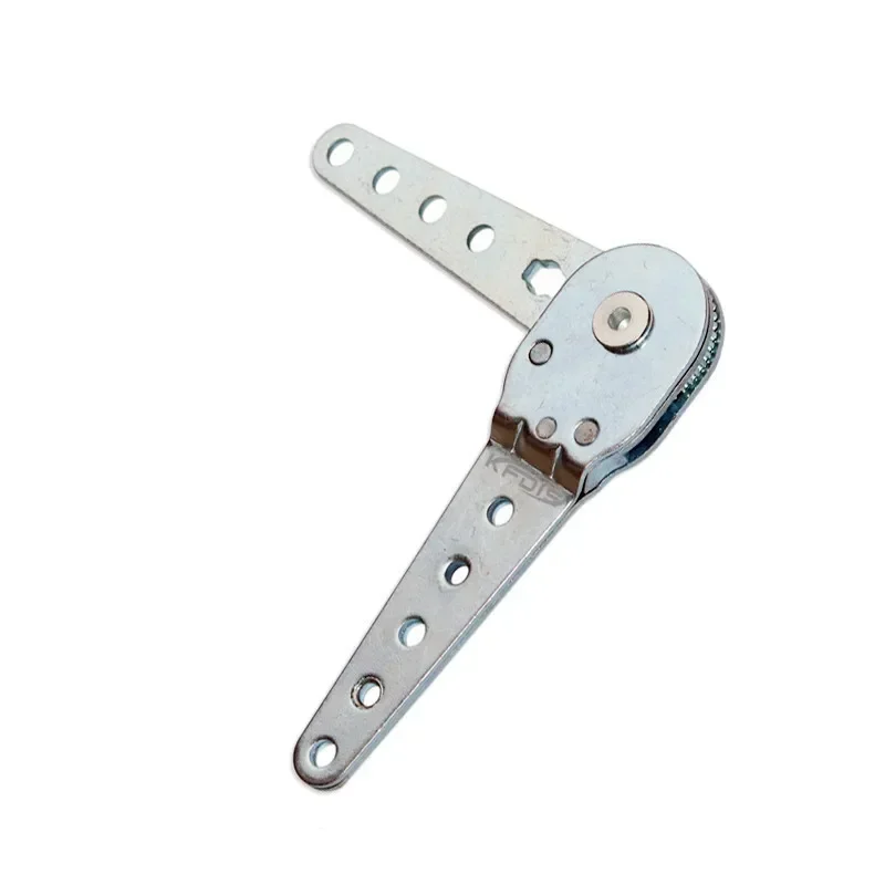 2pcs 100kg support Connecting Ratchet hinge Adjustable Furniture lift up hinge for bed Couch Sofa headrest Replacement parts