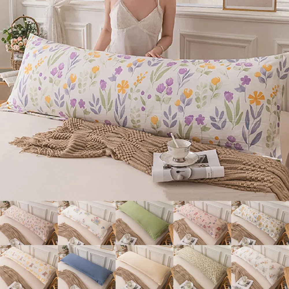 

1PC Rectangle Pillowcase Lace Style Pillows Cover 120/150/180cm Cushion Cover Long Pillow Cases Home Pillowslip Funda Cojin