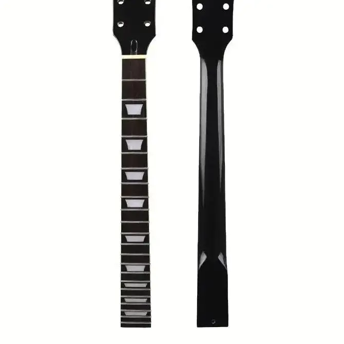 

Electric guitar 6 strings, 22 pieces, neck with maple rosewood handle, black glossy DIY assembly