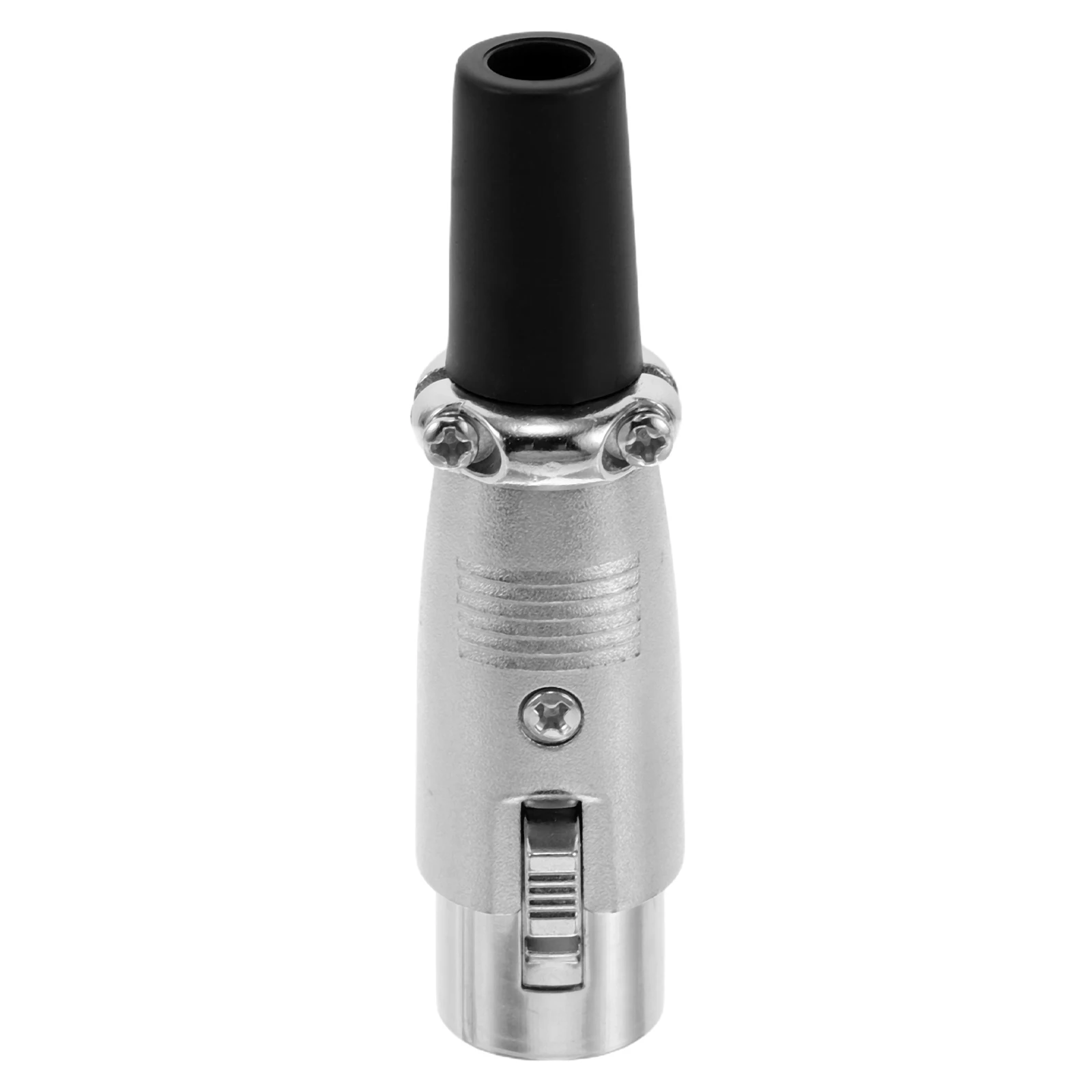 

1pcs Xlr Female Connector 3 Pin Microphone Cable Plug High Fidelity Audio Socket Noise Reduction Solder Type Dmx Balanced Line