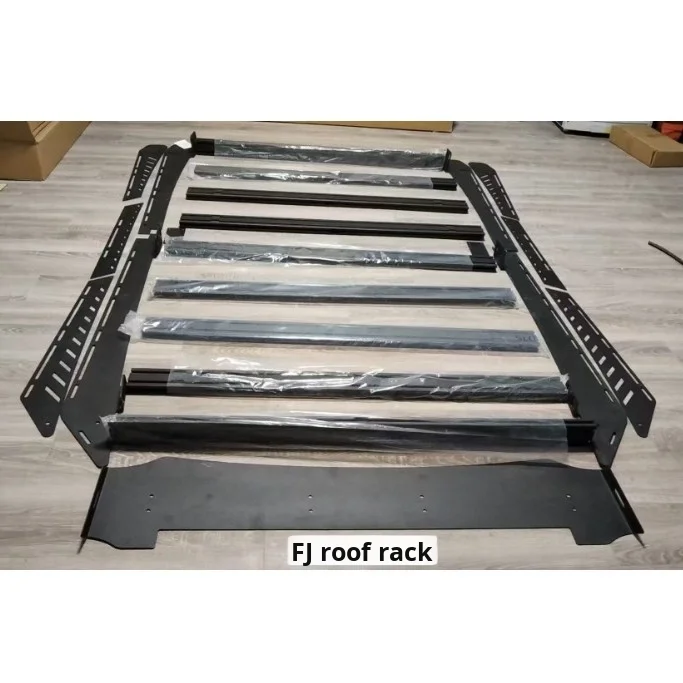 2007-2022 FJ Cruiser Roof Platform Rack Cross-Border Steel Luggage Rack for FJ Roof 6