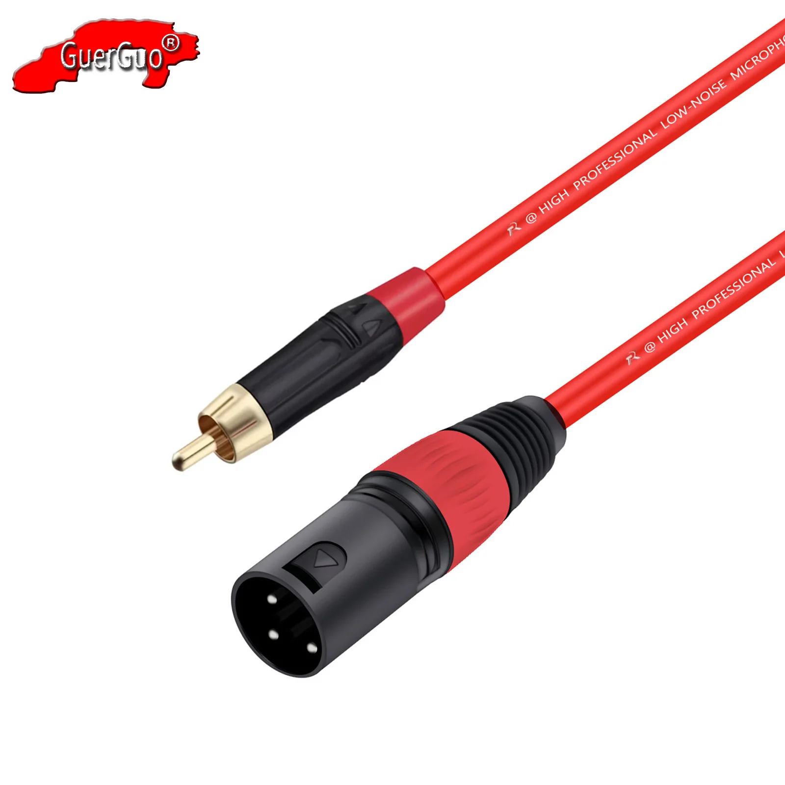 

XLR to RCA Cable,3Pin XLR Male/Female to RCA Male/Female HiFi Stereo Audio Adapter Cord for Speaker Microphone Amplifier Mixer