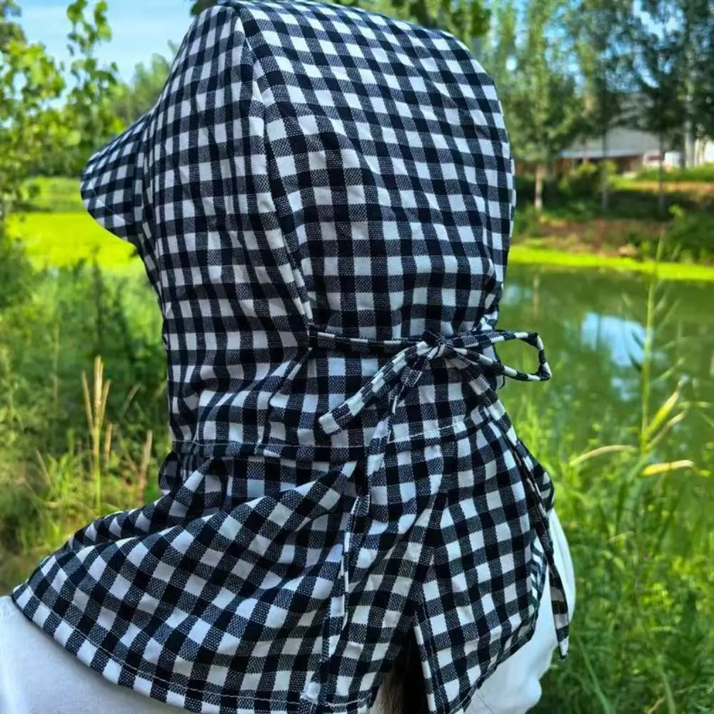 Wide Brim Face Mask Sun Hat UV Protection Breathable Tea Picking Work Hat Lightweight Full Wrap Fisherman's Hat Summer Outdoor