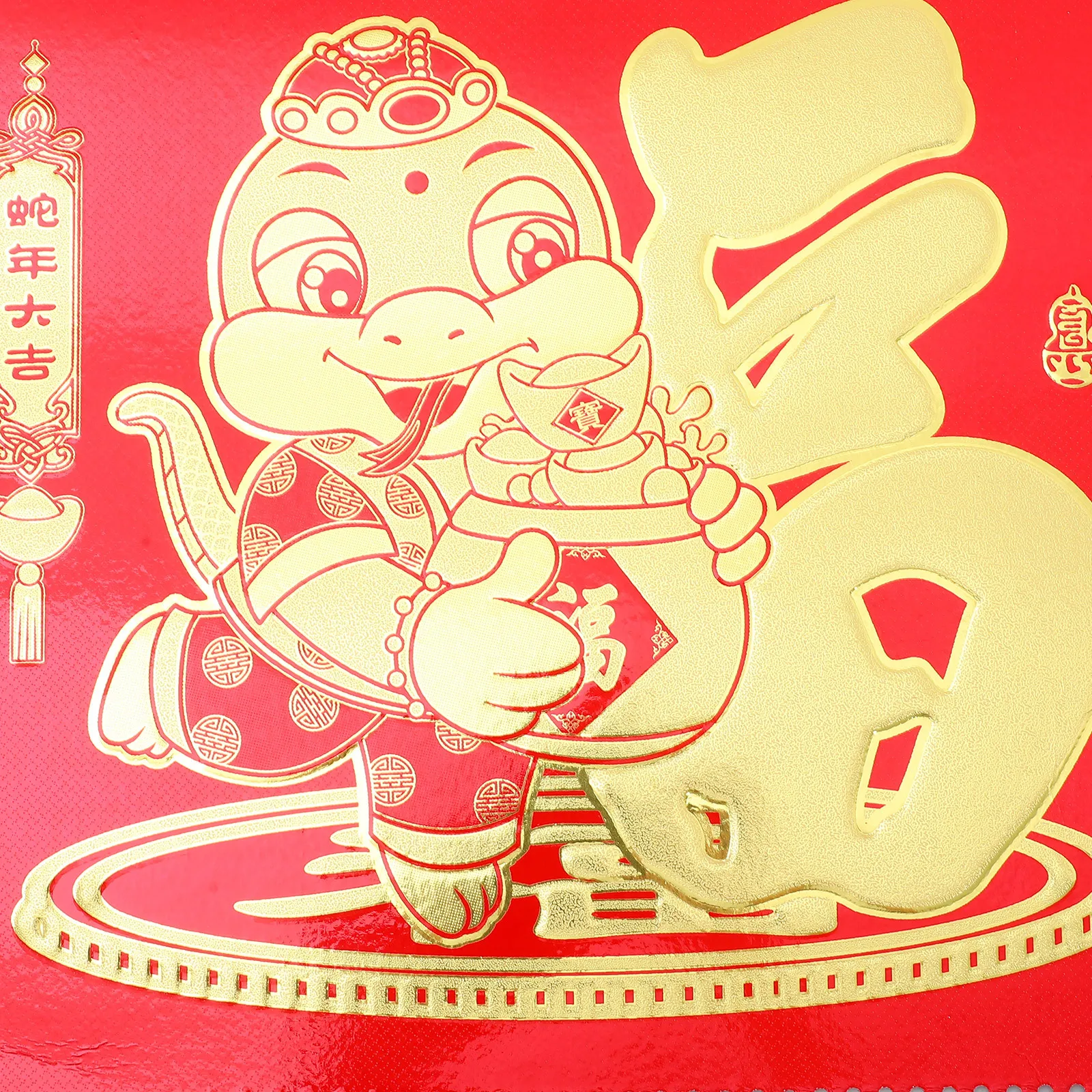 

2025 Snake Year Wall Calendar Classic Chinese Style Monthly Hanging Calendar Paper Material Traditional Design Home Office